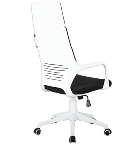 Компьютерное кресло Brabix Premium Prime EX-515 (пластик белый, ткань, черное) 531812 в Миассе - предосмотр 2
