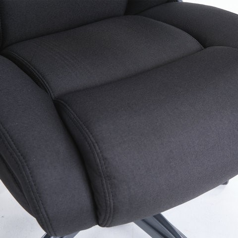Офисное кресло Brabix Premium Solid HD-005 (ткань, черное) в Челябинске - изображение 7