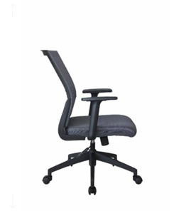 Кресло компьютерное Riva Chair 668, Цвет серый в Челябинске - предосмотр 2