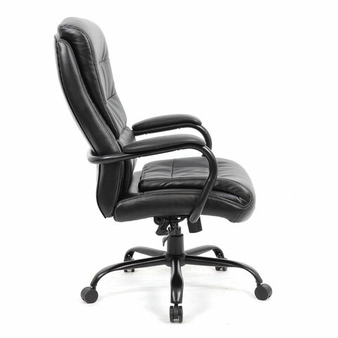 Компьютерное кресло Brabix Premium Heavy Duty HD-004 (экокожа, черное) 531942 в Миассе - изображение 1