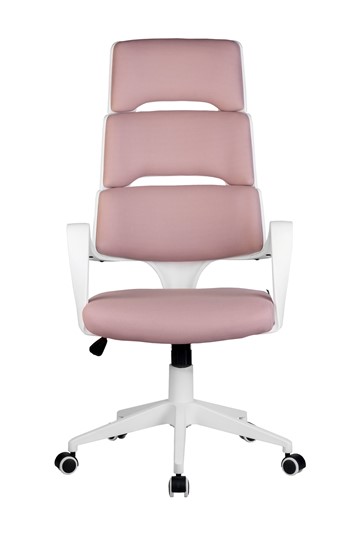 Кресло компьютерное Riva Chair SAKURA (Розовый/белый) в Челябинске - изображение 1