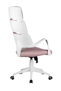 Кресло компьютерное Riva Chair SAKURA (Розовый/белый) в Челябинске - предосмотр 3