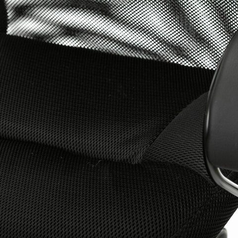 Кресло компьютерное Brabix Premium Stalker EX-608 PL (ткань-сетка/кожзам, черное) 532090 в Челябинске - изображение 9