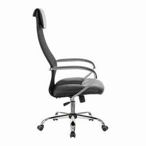 Офисное кресло Brabix Premium Stalker EX-608 CH (хром, ткань-сетка/кожзам, черное) в Челябинске - предосмотр 8