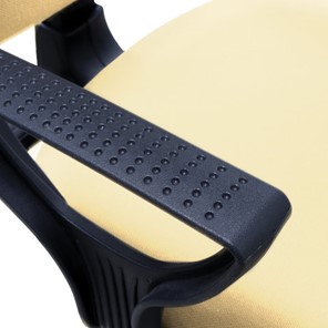 Кресло компьютерное Brabix Prestige Ergo MG-311 (регулируемая эргономичная спинка, кожзам, бежевое) 531878 в Челябинске - предосмотр 3