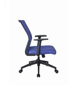 Кресло компьютерное Riva Chair 668, Цвет синий в Челябинске - предосмотр 3