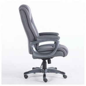 Офисное кресло Brabix Premium Solid HD-005 (ткань, серое) в Челябинске - предосмотр 1
