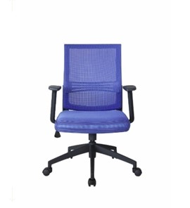 Кресло компьютерное Riva Chair 668, Цвет синий в Челябинске - предосмотр 2