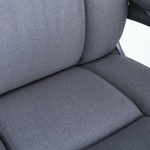 Офисное кресло Brabix Premium Solid HD-005 (ткань, серое) 531823 в Миассе - изображение 6