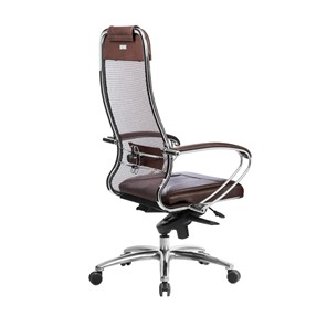 Офисное кресло Samurai SL-1.04, темно-коричневый в Челябинске - предосмотр 3