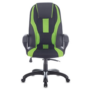 Компьютерное кресло Brabix Premium Rapid GM-102 (экокожа/ткань, черное/зеленое) в Челябинске - предосмотр 3