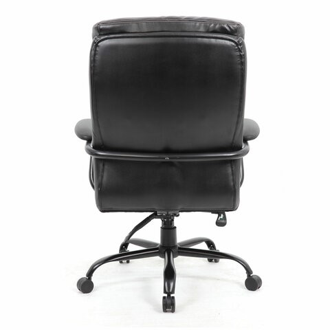 Компьютерное кресло Brabix Premium Heavy Duty HD-004 (экокожа, черное) 531942 в Миассе - изображение 2