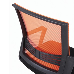 Кресло офисное Brabix Balance MG-320 (с подлокотниками, комбинированное черное/оранжевое) в Челябинске - предосмотр 8