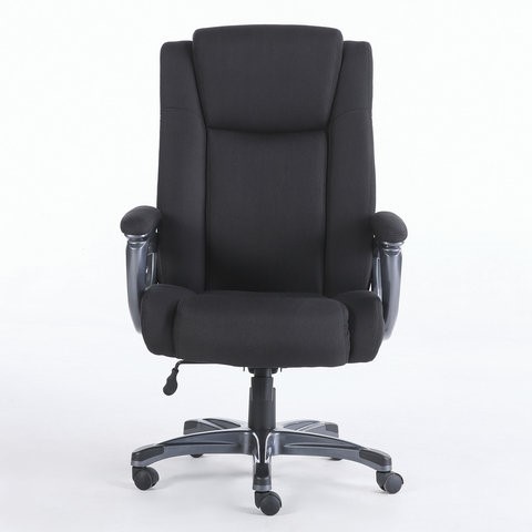 Офисное кресло Brabix Premium Solid HD-005 (ткань, черное) в Челябинске - изображение 2