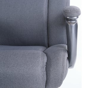 Офисное кресло Brabix Premium Solid HD-005 (ткань, серое) в Челябинске - предосмотр 10