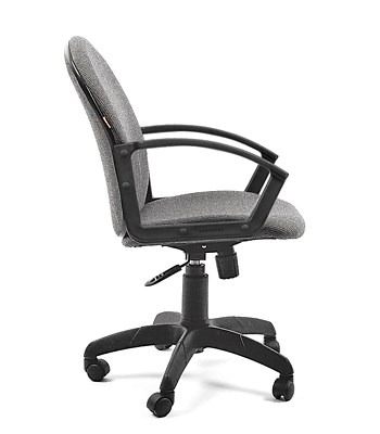 Кресло компьютерное CHAIRMAN 681 Ткань C-2 серое в Миассе - изображение 2