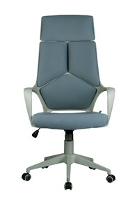 Кресло компьютерное Riva Chair 8989 (Серый/серый) в Челябинске - предосмотр 1
