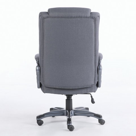 Офисное кресло Brabix Premium Solid HD-005 (ткань, серое) в Челябинске - изображение 4