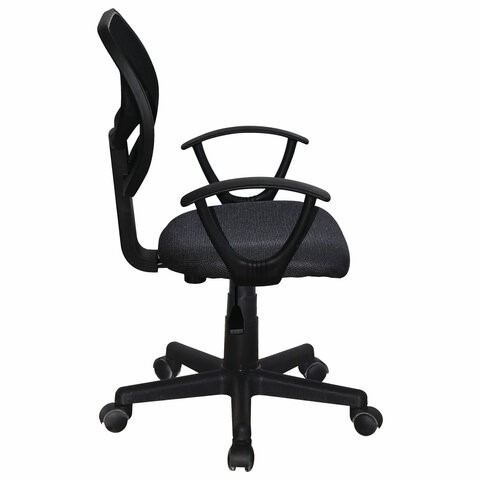 Компьютерное кресло Brabix Flip MG-305 (ткань TW, серое/черное) 531951 в Челябинске - изображение 1