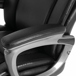 Офисное кресло Brabix Premium Solid HD-005 (рециклированная кожа, черное) 531941 в Челябинске - предосмотр 7