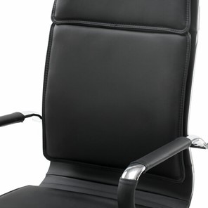 Кресло офисное Brabix Cube EX-523 (экокожа, хром, черное) 531946 в Миассе - предосмотр 6