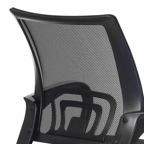 Офисное кресло Brabix Fly MG-396 (с подлокотниками, сетка, черное) 532083 в Копейске - изображение 6