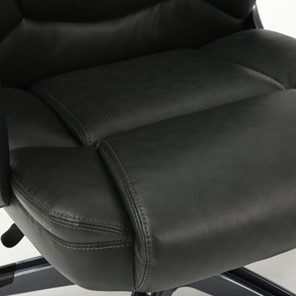Кресло офисное Brabix Premium Favorite EX-577 (пружинный блок, рециклированная кожа, серое) 531935 в Челябинске - предосмотр 7