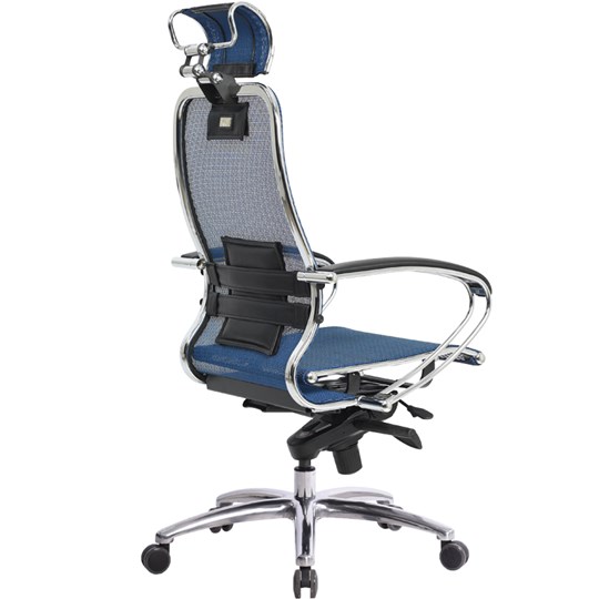 Офисное кресло Samurai S-2.04, синий в Миассе - изображение 1
