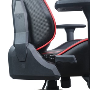Компьютерное кресло Brabix GT Carbon GM-120 (две подушки, экокожа, черное/красное) в Челябинске - предосмотр 12