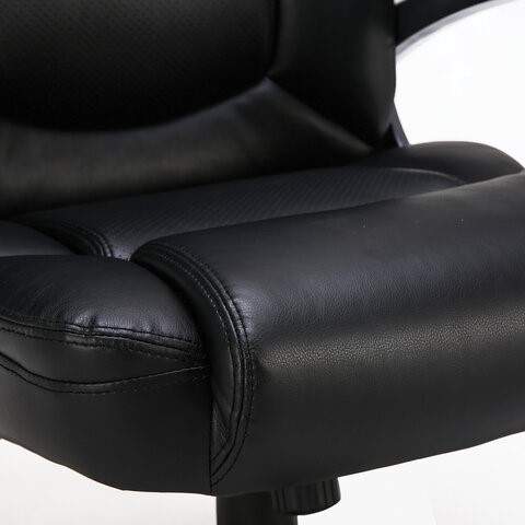 Компьютерное кресло Brabix Premium Favorite EX-577 (пружинный блок, рециклированная кожа, черное) 531934 в Миассе - изображение 8