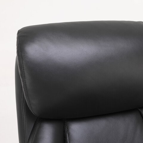 Офисное кресло Brabix Premium Pride HD-100 (натуральная кожа, черное) 531940 в Миассе - изображение 4