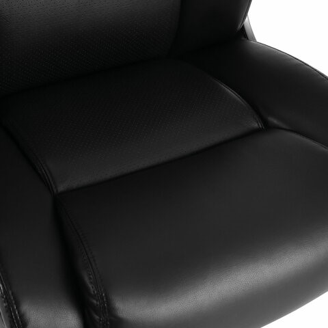 Офисное кресло Brabix Premium Solid HD-005 (рециклированная кожа, черное) 531941 в Челябинске - изображение 6