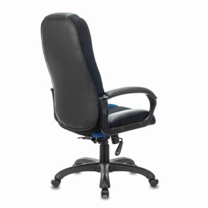 Компьютерное кресло Brabix Premium Rapid GM-102 (экокожа/ткань, черное/синее) в Челябинске - предосмотр 2