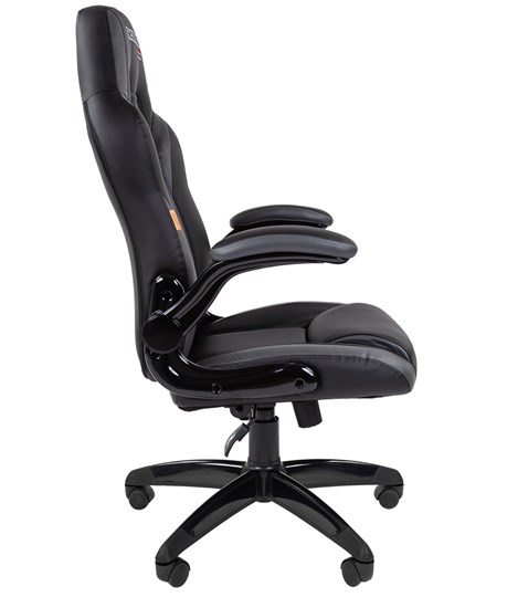 Кресло компьютерное CHAIRMAN GAME 15, цвет черный / серый в Магнитогорске - изображение 3