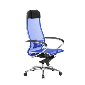 Офисное кресло Samurai S-1.04, синий в Магнитогорске - предосмотр 3