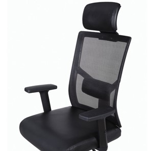Офисное кресло Brabix Spectrum ER-402 (синхромеханизм, подголовник, регулируемые подлокотники) в Челябинске - предосмотр 3
