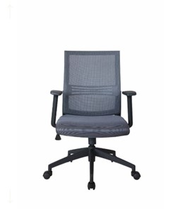 Кресло компьютерное Riva Chair 668, Цвет серый в Челябинске - предосмотр 1