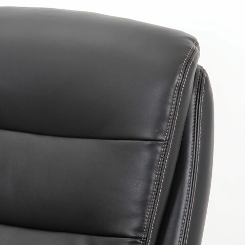 Компьютерное кресло Brabix Premium Heavy Duty HD-004 (экокожа, черное) 531942 в Миассе - изображение 4