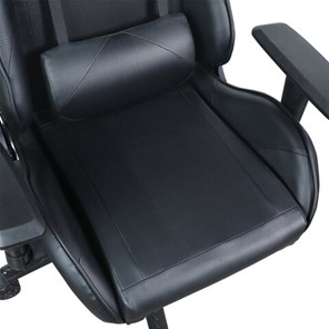 Кресло Brabix GT Carbon GM-115 (две подушки, экокожа, черное) 531932 в Миассе - предосмотр 7