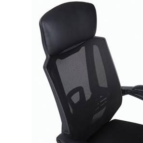 Офисное кресло Brabix Nexus ER-401 (с подлокотниками, черное) в Челябинске - предосмотр 7