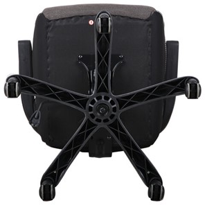 Кресло компьютерное Brabix Techno GM-002 (ткань, черное/серое, вставки белые) в Челябинске - предосмотр 4