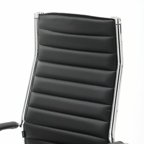 Компьютерное кресло Brabix Style EX-528 (экокожа, хром, черное) в Челябинске - предосмотр 6