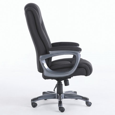Офисное кресло Brabix Premium Solid HD-005 (ткань, черное) в Челябинске - изображение 1