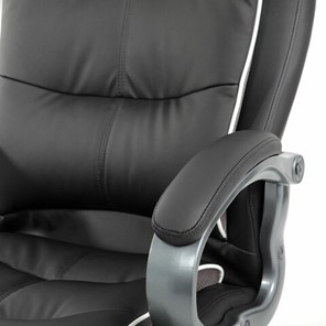 Компьютерное кресло Brabix Premium Strong HD-009 (экокожа черная, ткань серая) в Челябинске - предосмотр 6