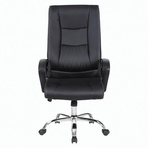 Компьютерное кресло Brabix Forward EX-570 (хром, экокожа, черное) 531837 в Миассе - изображение 2