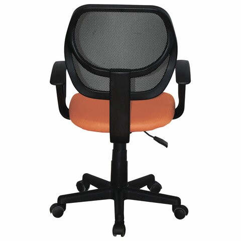 Офисное кресло Brabix Flip MG-305 (ткань TW, оранжевое/черное) в Челябинске - изображение 3