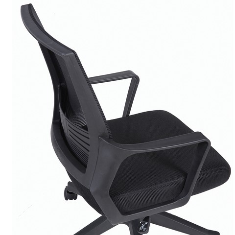Компьютерное кресло Brabix Balance MG-320 (с подлокотниками, черное) в Челябинске - изображение 7