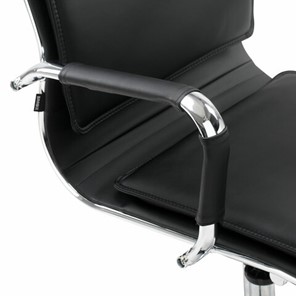 Кресло офисное Brabix Cube EX-523 (экокожа, хром, черное) 531946 в Миассе - предосмотр 8