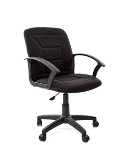 Кресло компьютерное CHAIRMAN 627 ткань, цвет черный в Миассе