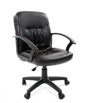 Офисное кресло CHAIRMAN 651 ЭКО черное в Копейске - изображение